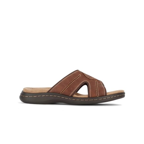 Dockers Sunland Slide Sandals Mens Size 10 Brown Casual Comfort Slip On - Picture 4 of 5